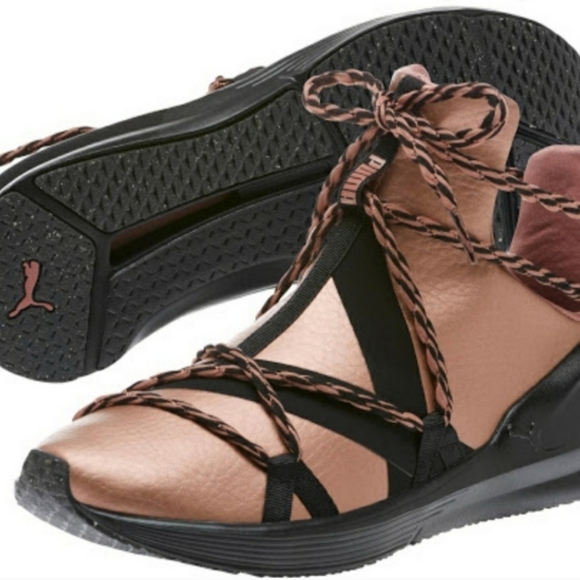 NWOB Puma Fierce Rope Copper Demi-cut Size 6.5 - Picture 2 of 13